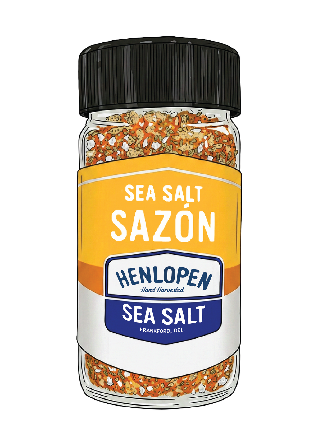 Henlopen Sazón 2.5oz Jar