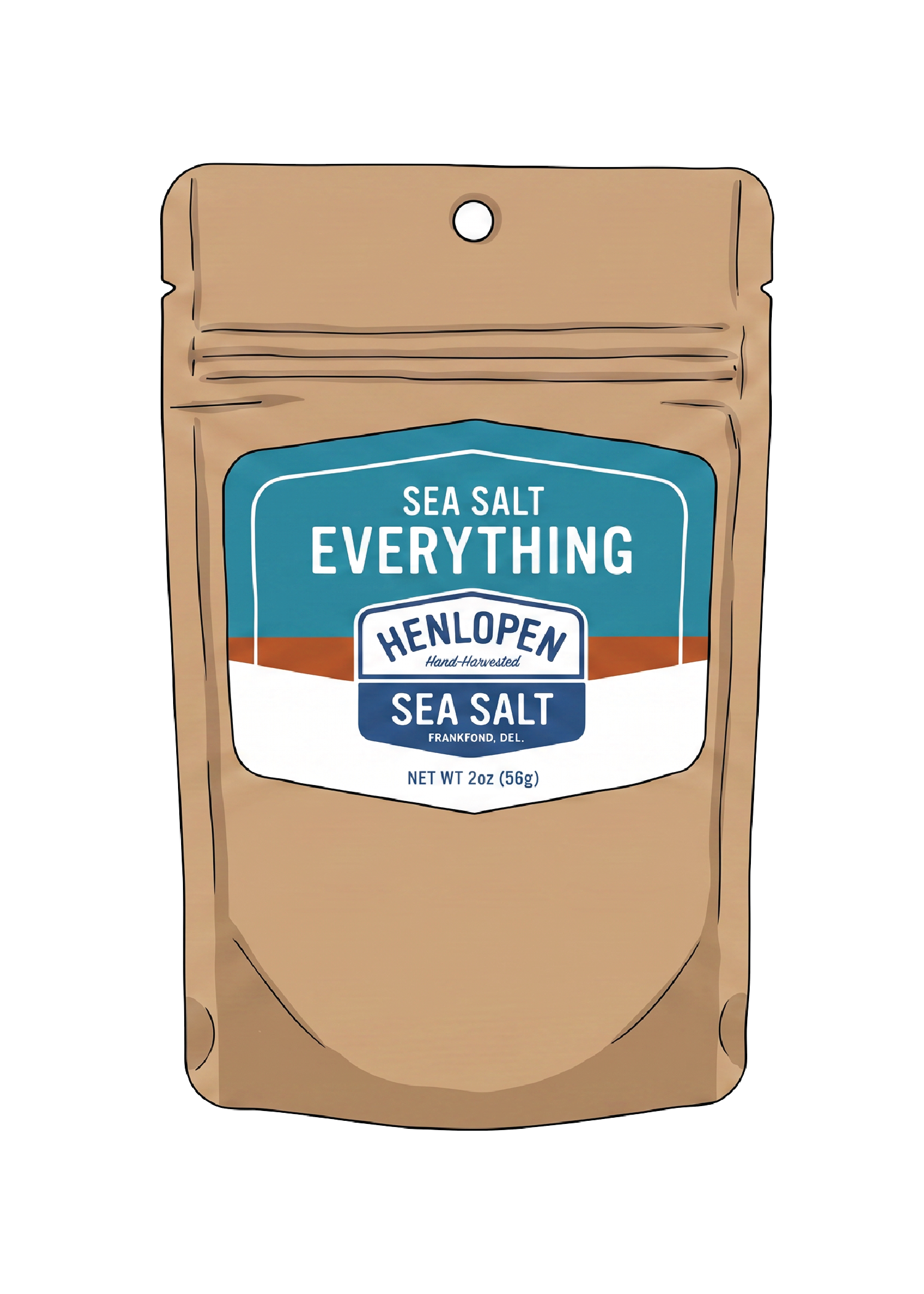 Pouch Everything Henlopen Sea Salt