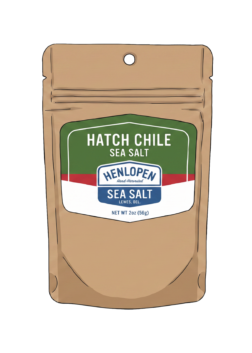 Henlopen Hatch Chile 2.5oz Jar