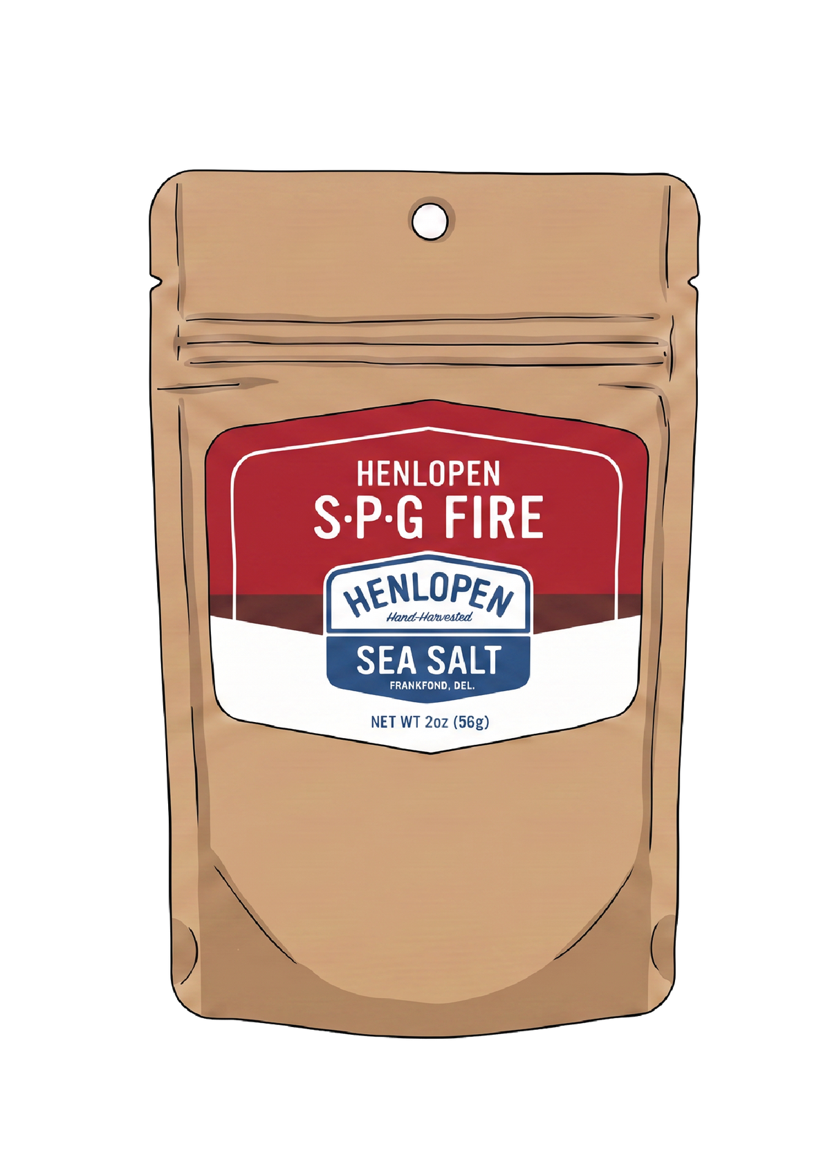 Pouch S-P-G Fire Henlopen Sea Salt