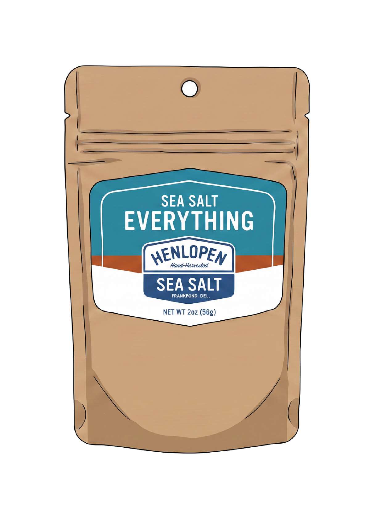 Pouch Everything Henlopen Sea Salt