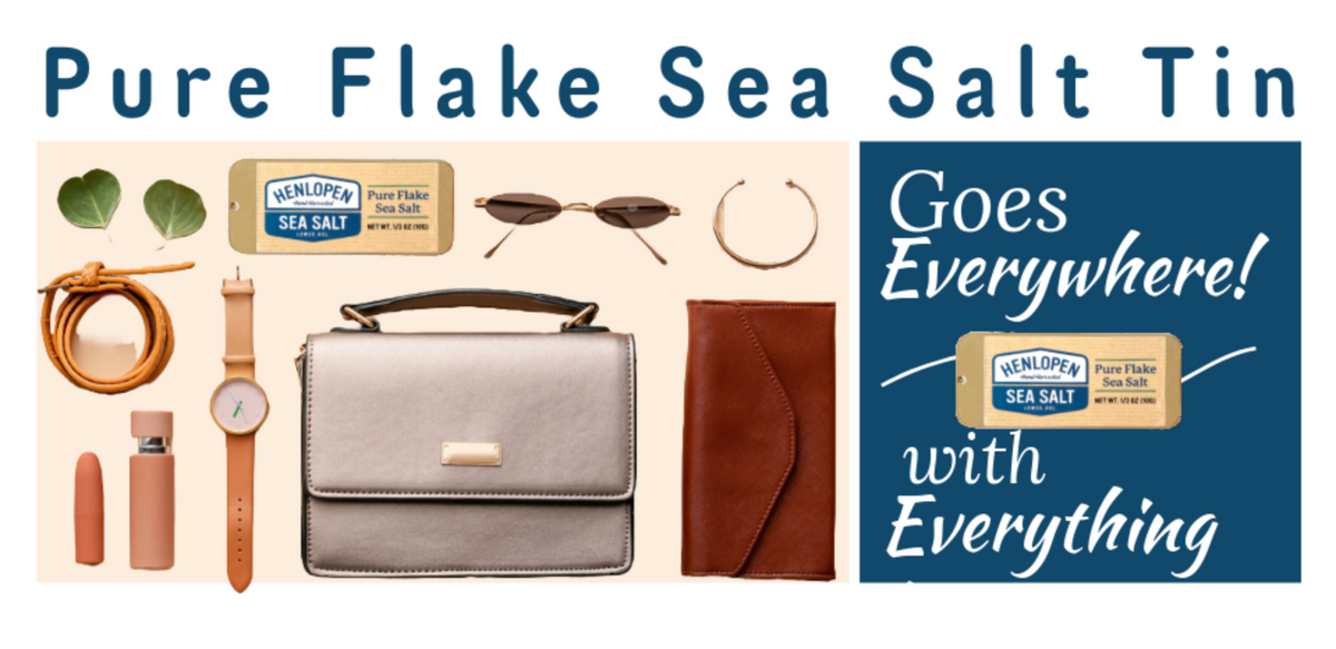 Flake Henlopen Sea Salt Tin
