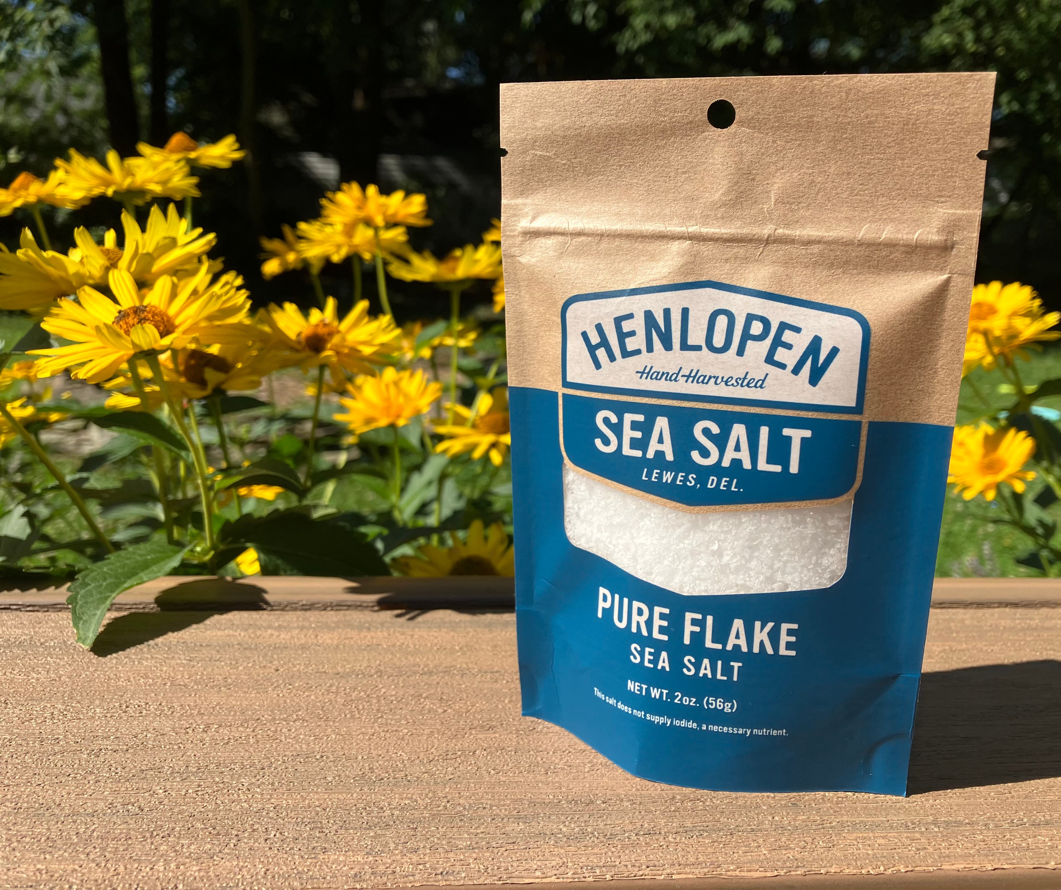 100% Henlopen Flake Sea Salt